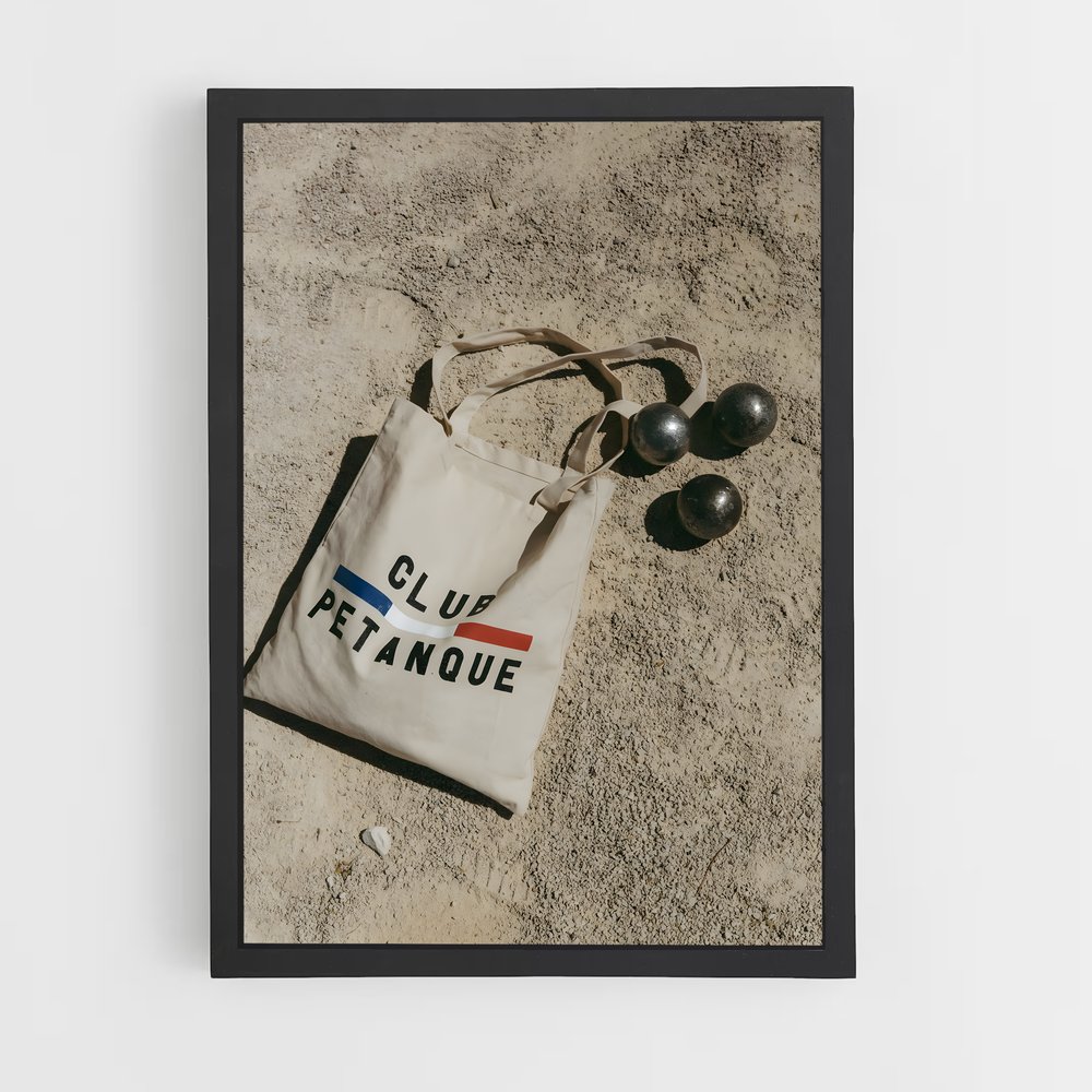 Poster Pétanque et Chill (vue 2)